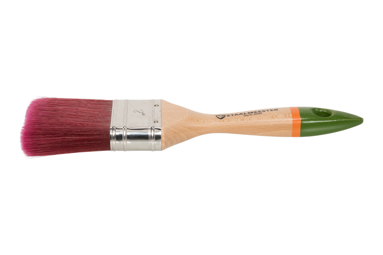 Staalmeester® Paintbrush FLAT 50mm (100% Synthetic) - Pro-Hybrid Series 2023 #20 - Rustic Farmhouse Charm