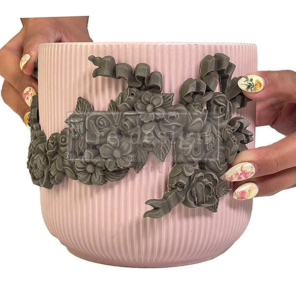 Redesign Décor Poly - ROYAL DECORUM (27.9cmx 8.4cm x 0.71cm) - Rustic Farmhouse Charm