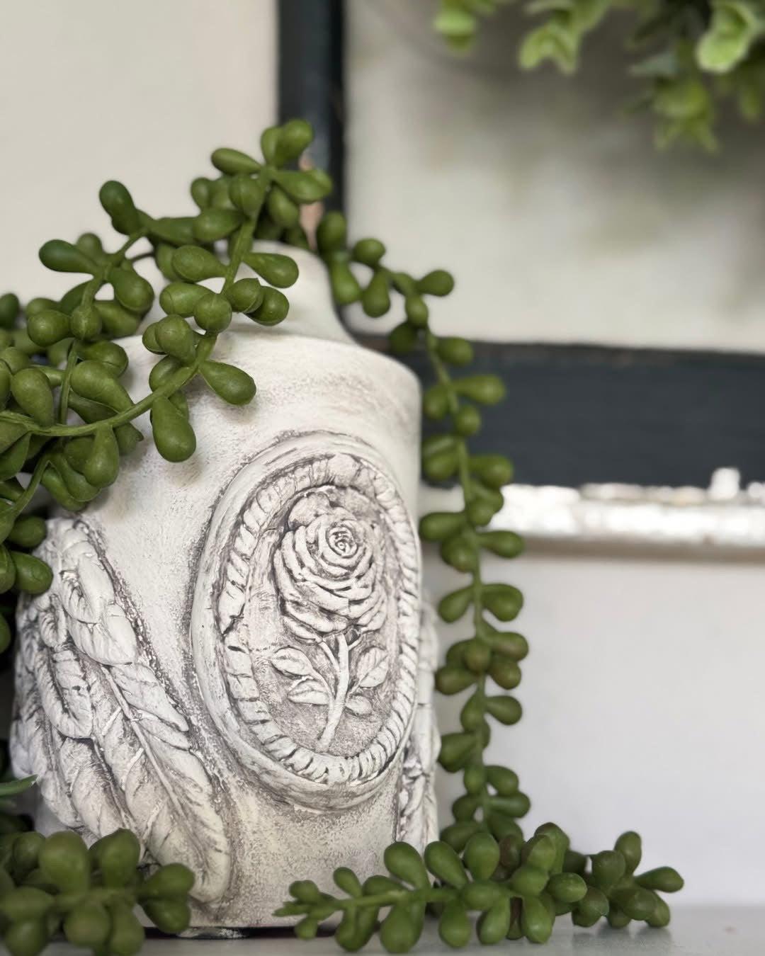 NEW! IOD Mould - HERALDRY (6"x10", 15.24cm x 25.4cm) - Rustic Farmhouse Charm