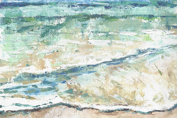 Decoupage Tissue Paper - Abstract By the Beach (50.8cm x 76.2cm) - Rustic Farmhouse Charm