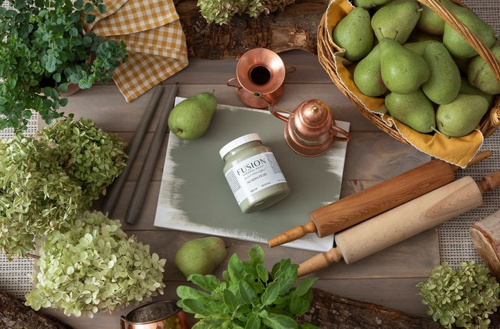 NEW! Fusion™ Mineral Paint - ACADIA PEAR - Rustic Farmhouse Charm