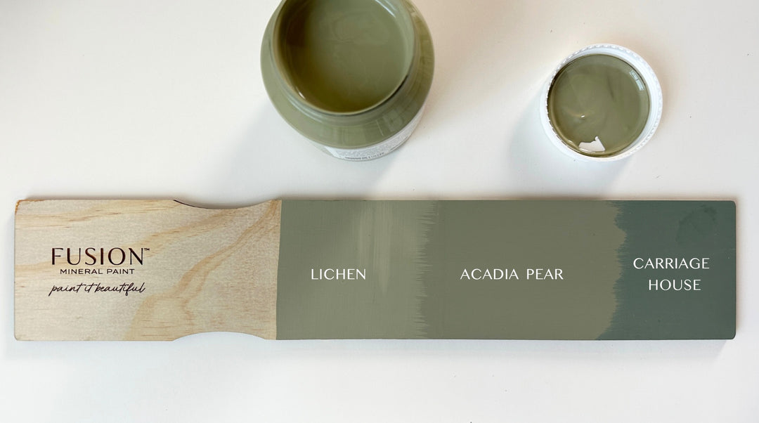 NEW! Fusion™ Mineral Paint - ACADIA PEAR - Rustic Farmhouse Charm