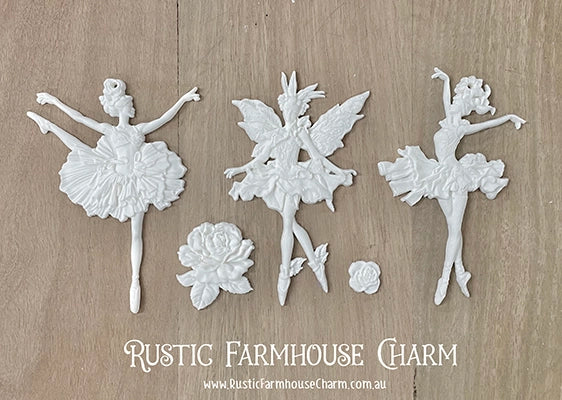 Redesign Mould - ANGELIC TWIRL (5" x 8") - Rustic Farmhouse Charm