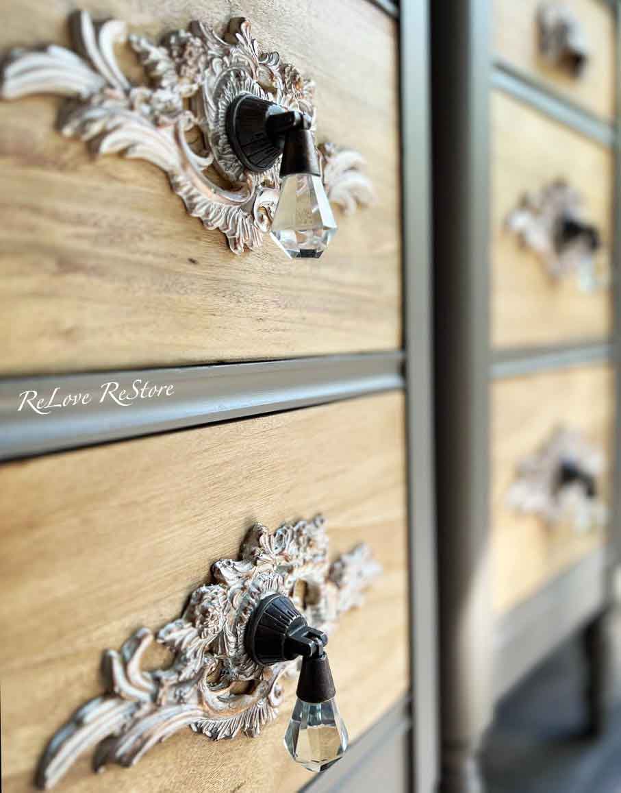 Redesign Mould - ANNETTE (20.32cm x 10.16cm) - Rustic Farmhouse Charm