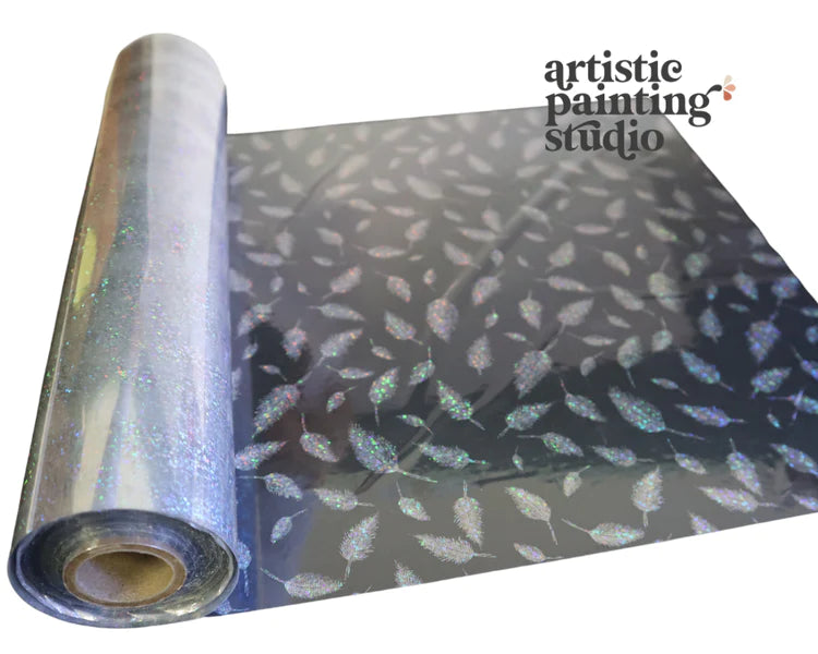 AUSTYN HOLOGRAM Transparent Metallic Foil - Rustic Farmhouse Charm