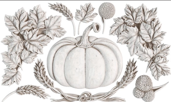 NEW! IOD Mould - AUTUMN COTTAGE (6"x10", 15.24cm x 25.4cm) - Rustic Farmhouse Charm
