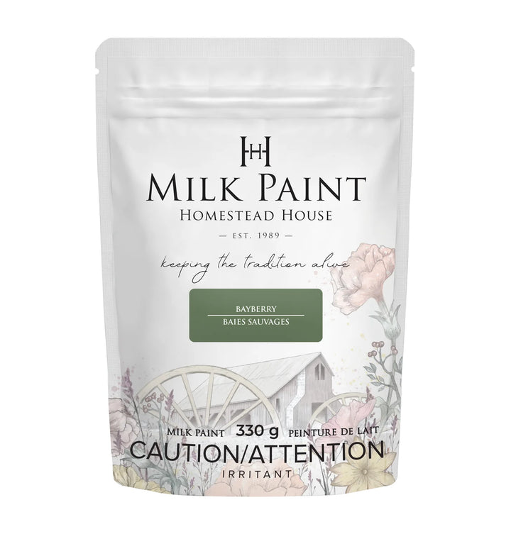 Homestead House Milk Paint - BAYBERRY - Rustic Farmhouse Charm