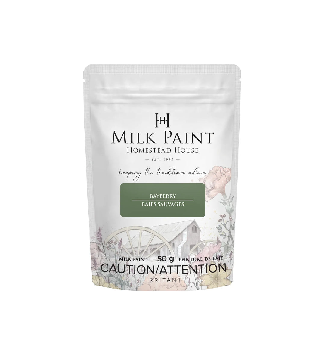 Homestead House Milk Paint - BAYBERRY - Rustic Farmhouse Charm