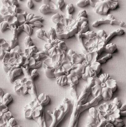 NEW! IOD Mould - BLOSSOM (6"x10", 15.24cm x 25.4cm) - Rustic Farmhouse Charm