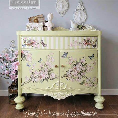 BLOSSOM BOTANICA Redesign Transfer 76.2cm x 60.96cm - Rustic Farmhouse Charm