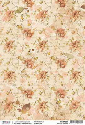 Ciao Bella Rice Paper - BREATHE DARLING (A4) - Rustic Farmhouse Charm