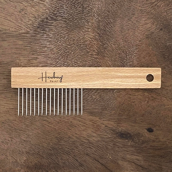 BRUSH COMB by Hewbury Paint® - Rustic Farmhouse Charm