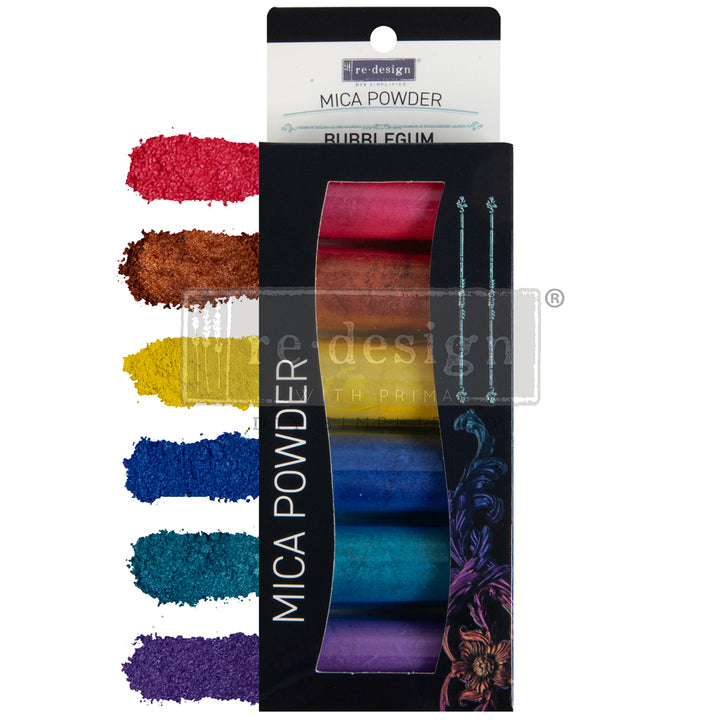 BUBBLEGUM Mica Powder Set by Redesign - Rustic Farmhouse Charm