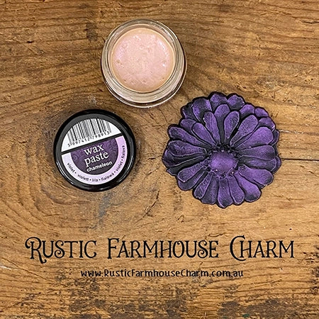 LILAC VIOLET Chameleon Wax Paste by Pentart 20ml - Rustic Farmhouse Charm