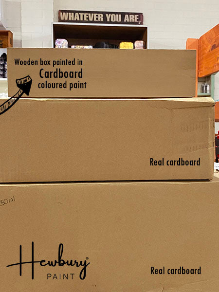 NEW! CARDBOARD Hewbury Paint® - Rustic Farmhouse Charm