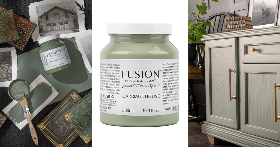 NEW! CARRIAGE HOUSE Fusion™ Mineral Paint - Rustic Farmhouse Charm