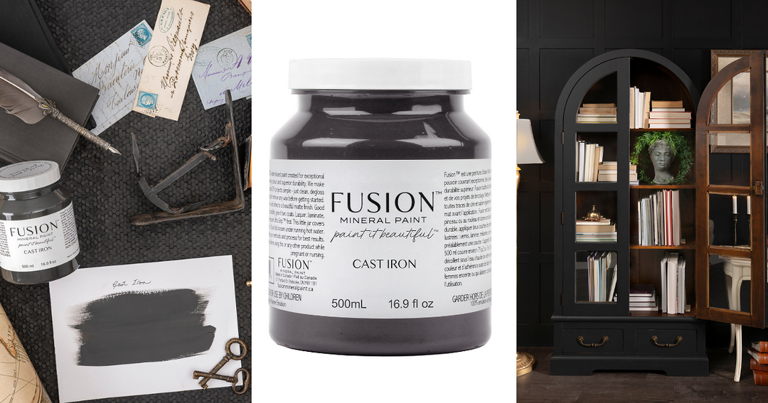 NEW! CAST IRON Fusion™ Mineral Paint - Rustic Farmhouse Charm
