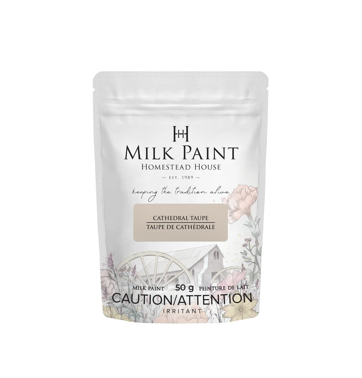 Homestead House Milk Paint - CATHEDRAL TAUPE - Rustic Farmhouse Charm
