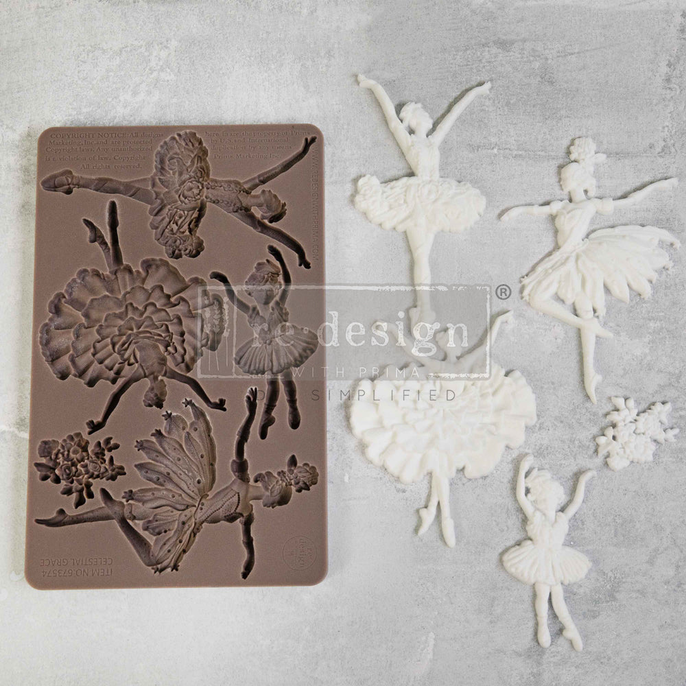 Redesign Mould - CELESTIAL GRACE - Rustic Farmhouse Charm