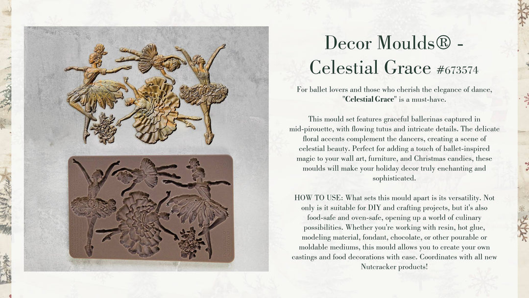 Redesign Mould - CELESTIAL GRACE - Rustic Farmhouse Charm