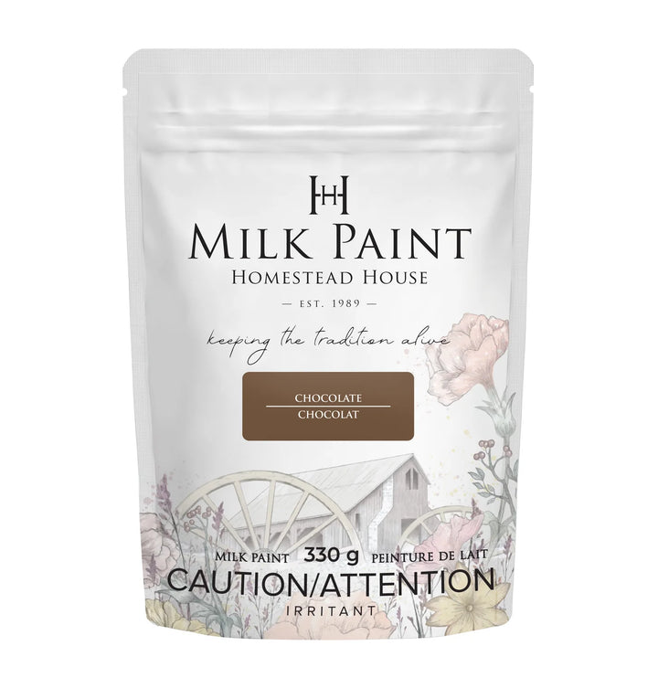 Homestead House Milk Paint - CHOCOLATE - Rustic Farmhouse Charm
