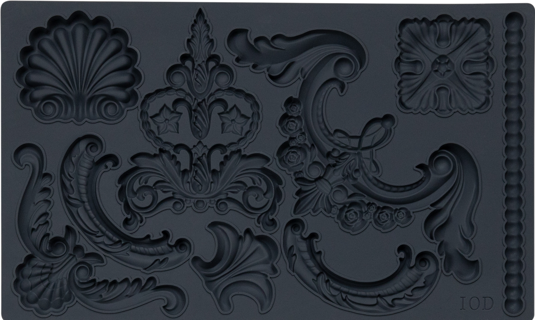 CLASSIC ELEMENTS Mould by IOD (6"x10", 15.24cm x 25.4cm) - Rustic Farmhouse Charm