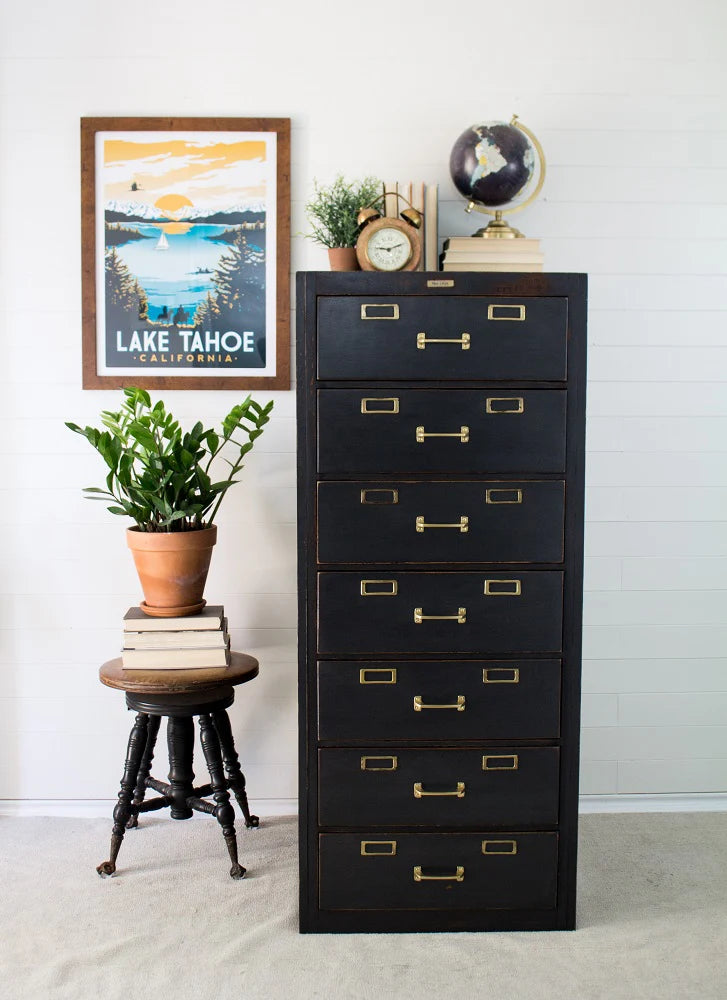 Homestead House Milk Paint - COAL BLACK - Rustic Farmhouse Charm