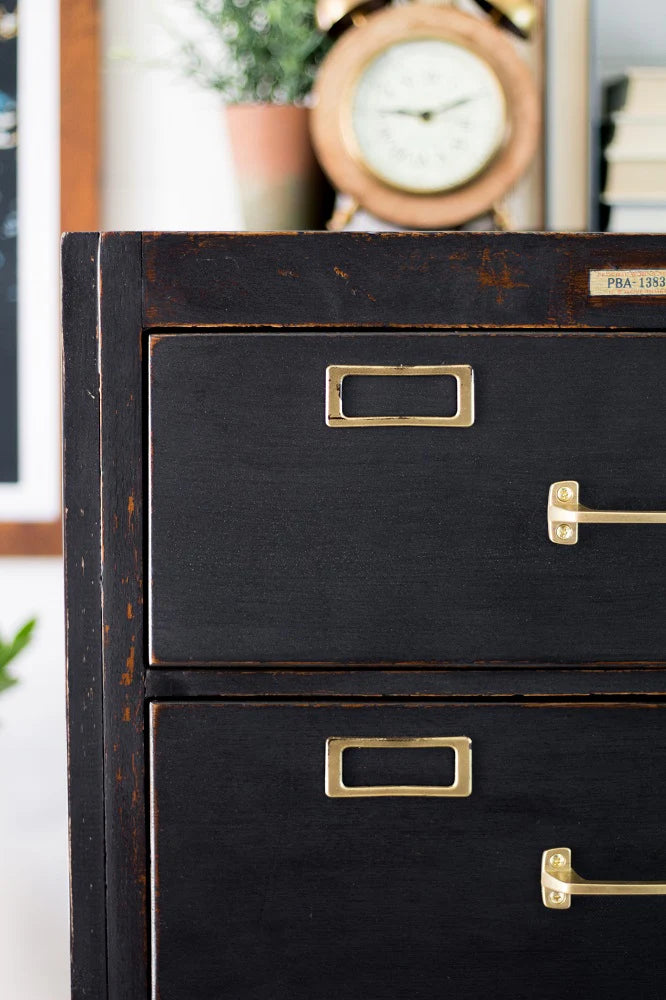 Homestead House Milk Paint - COAL BLACK - Rustic Farmhouse Charm
