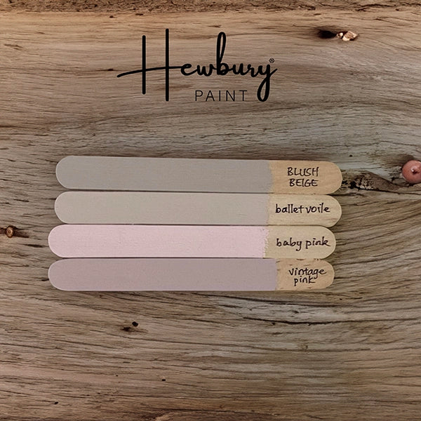 NEW! BALLET VOILE Hi-Cover White Range by Hewbury Paint® - Rustic Farmhouse Charm