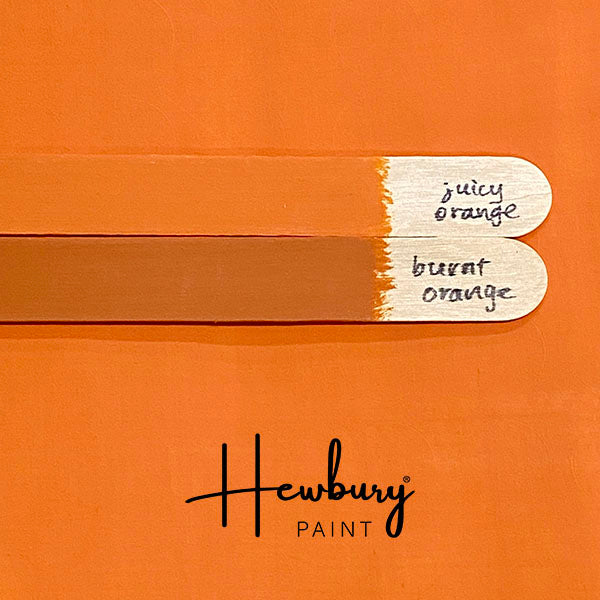 NEW! JUICY ORANGE Hewbury Paint® - Rustic Farmhouse Charm