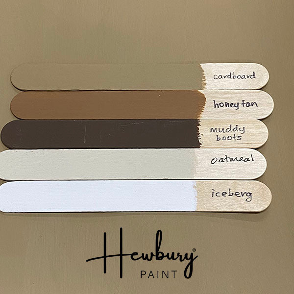 NEW! CARDBOARD Hewbury Paint® - Rustic Farmhouse Charm