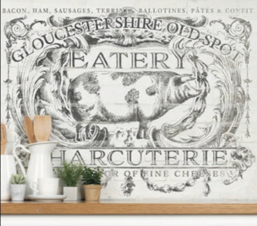 COTSWOLDS Transfer Pad by IOD (set of eight 12"x16" sheets) - Rustic Farmhouse Charm