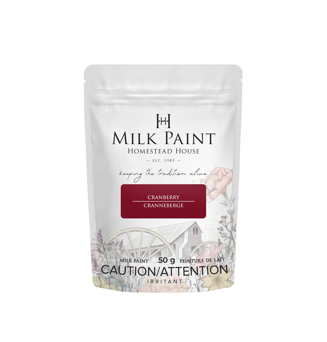 Homestead House Milk Paint - CRANBERRY - Rustic Farmhouse Charm