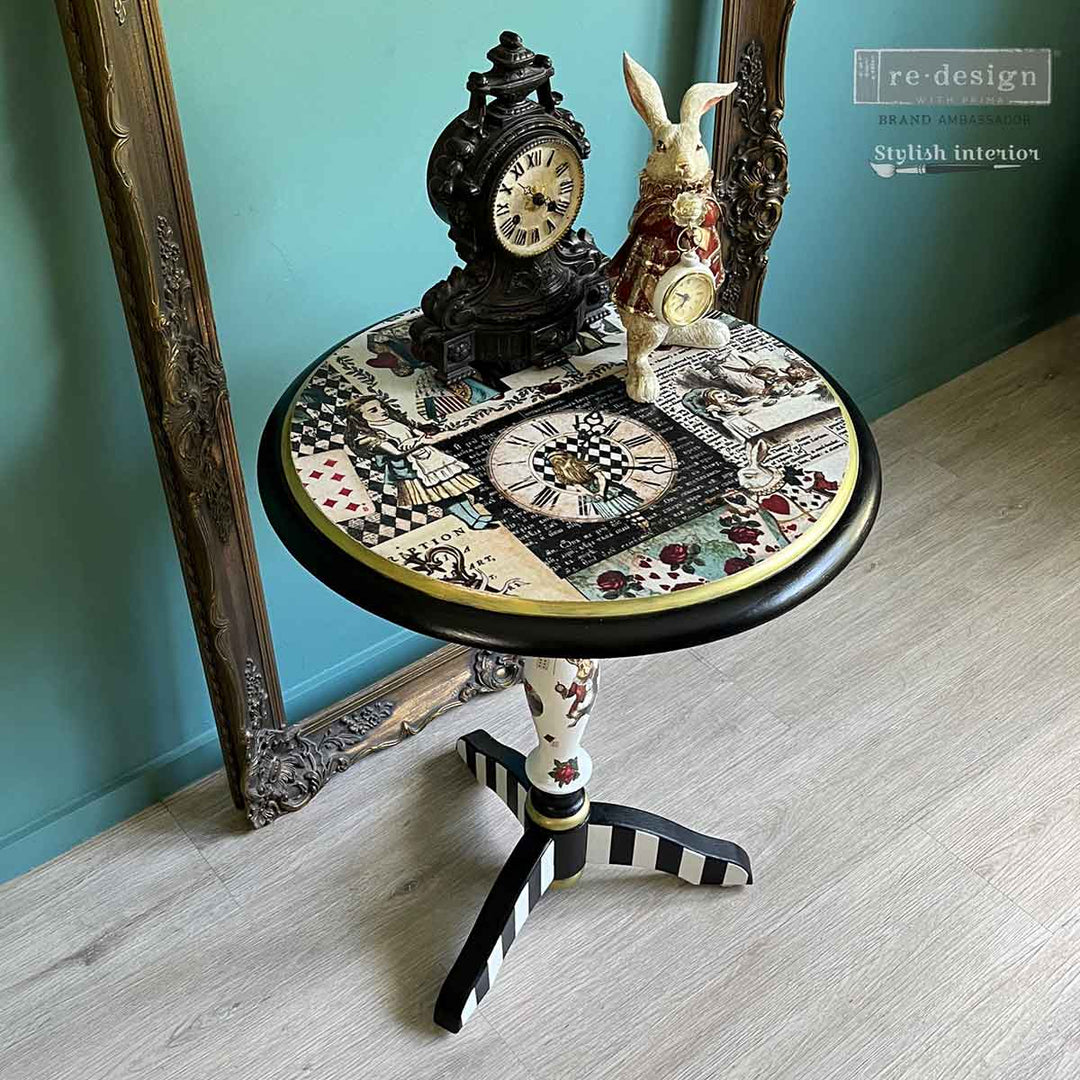 Redesign Decoupage Tissue Paper - CURIOUS JOURNEY (48.26cm x 76.2cm) - Rustic Farmhouse Charm