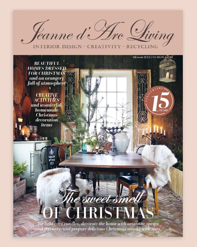 Jeanne d'Arc Living Magazine - 8th Issue of 2024 (November) FREE SHIPPING* - Rustic Farmhouse Charm