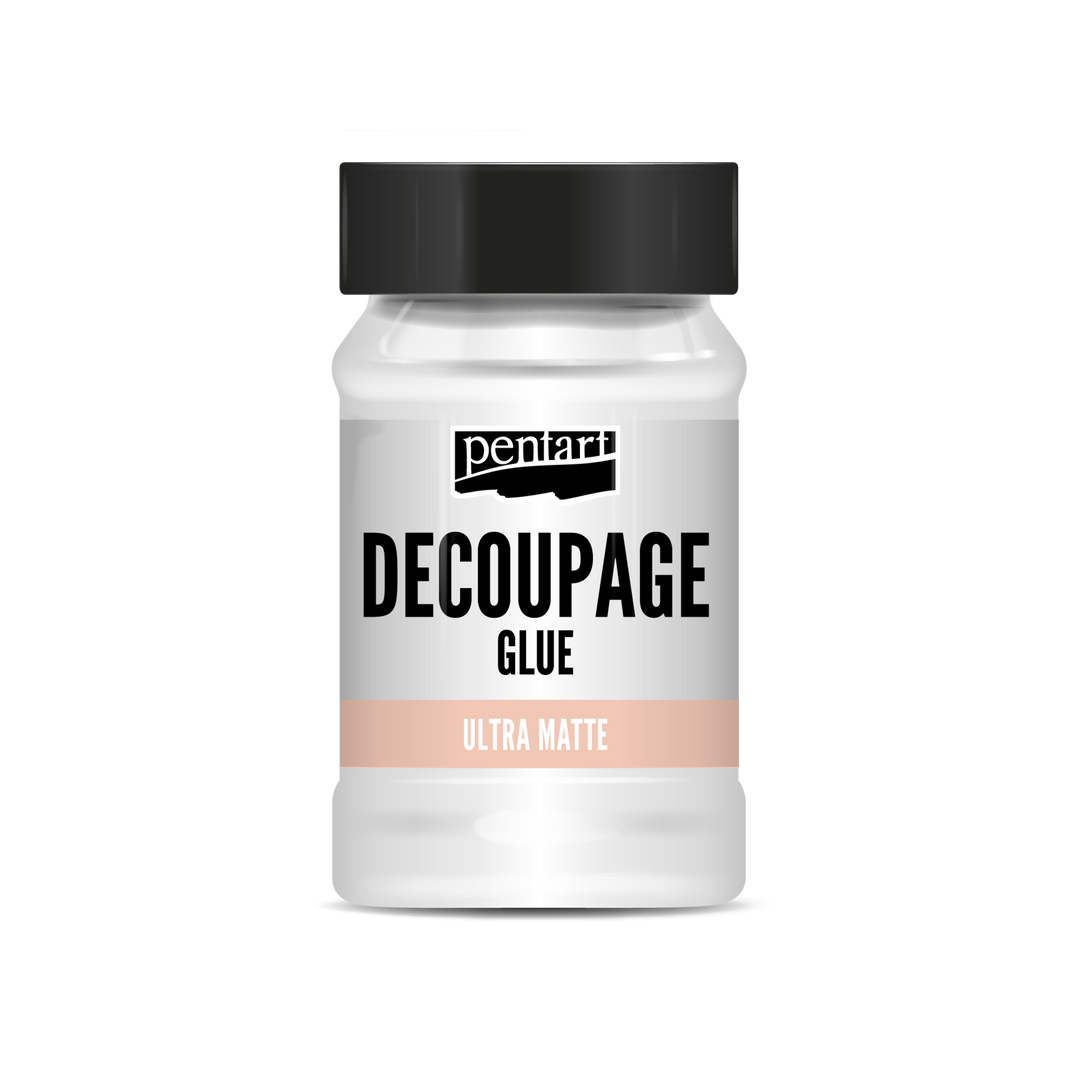 Pentart Decoupage Varnish & Glue - ULTRA MATTE 230ml - Rustic Farmhouse Charm