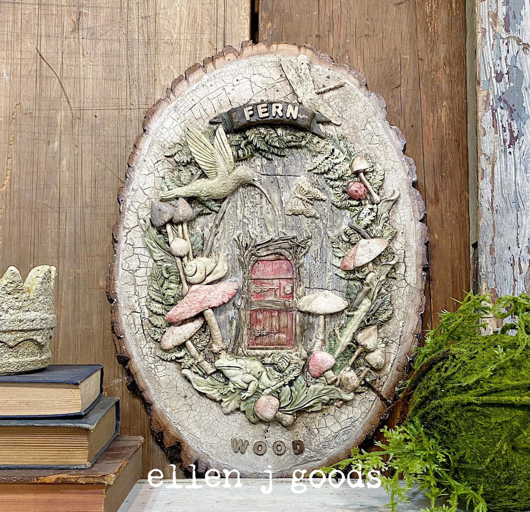 DEWDROP POND Mould by IOD (6"x10", 15.24cm x 25.4cm) - Rustic Farmhouse Charm