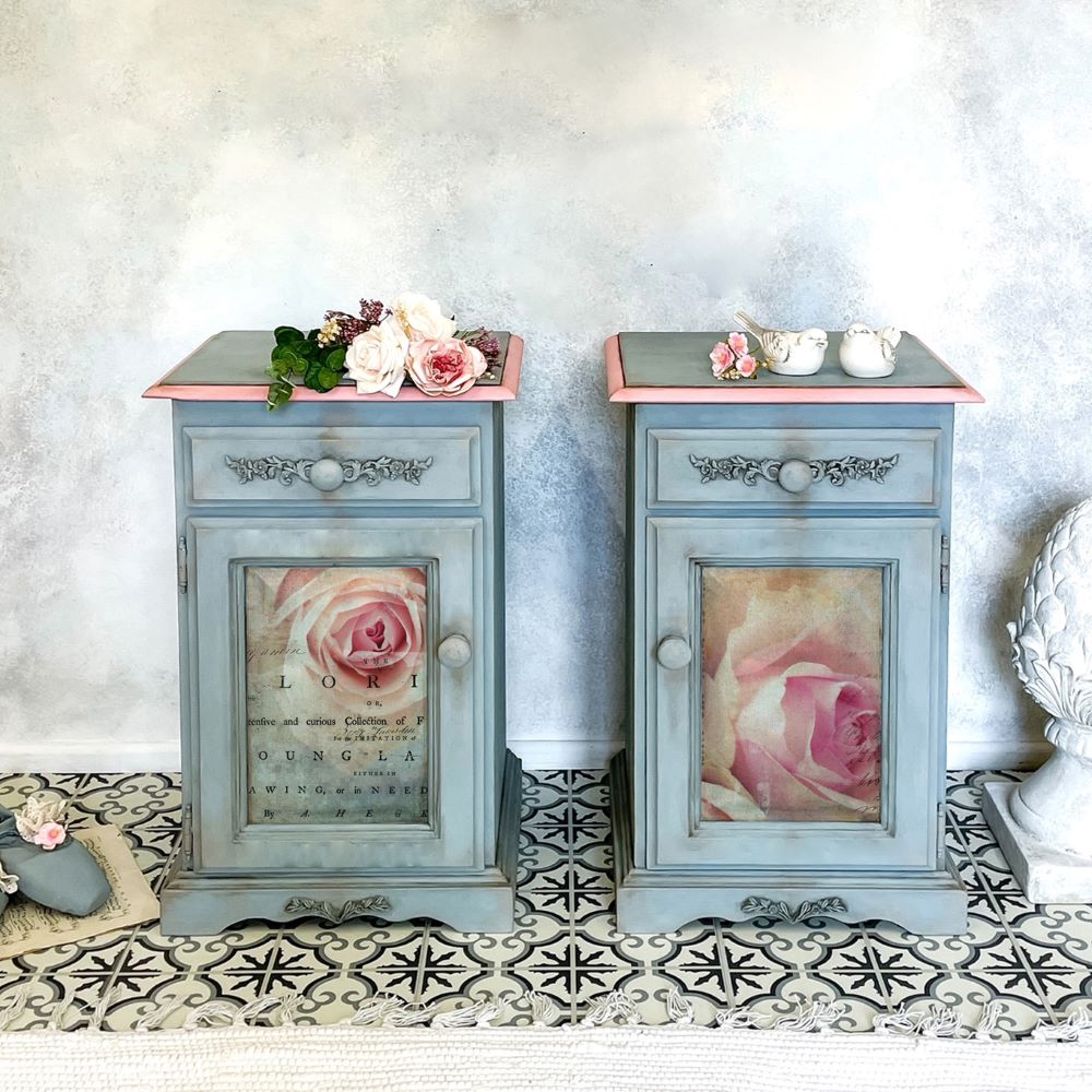 NEW! Redesign Decoupage Tissue Paper Pack - DREAMY DELIGHTS (3 sheets, each 49.53cm x 76.2cm) - Rustic Farmhouse Charm