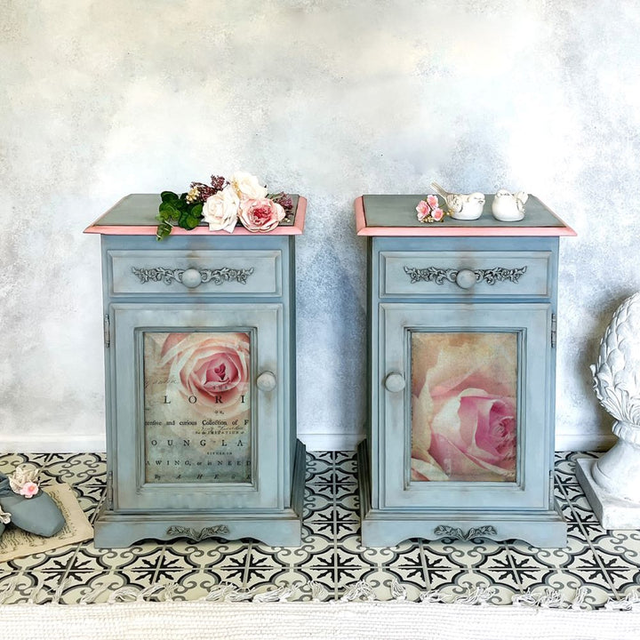 NEW! Redesign Decoupage Tissue Paper Pack - DREAMY DELIGHTS (3 sheets, each 49.53cm x 76.2cm) - Rustic Farmhouse Charm