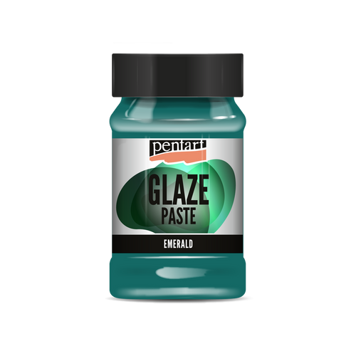 Pentart EMERALD Glaze Paste 100ml - Rustic Farmhouse Charm