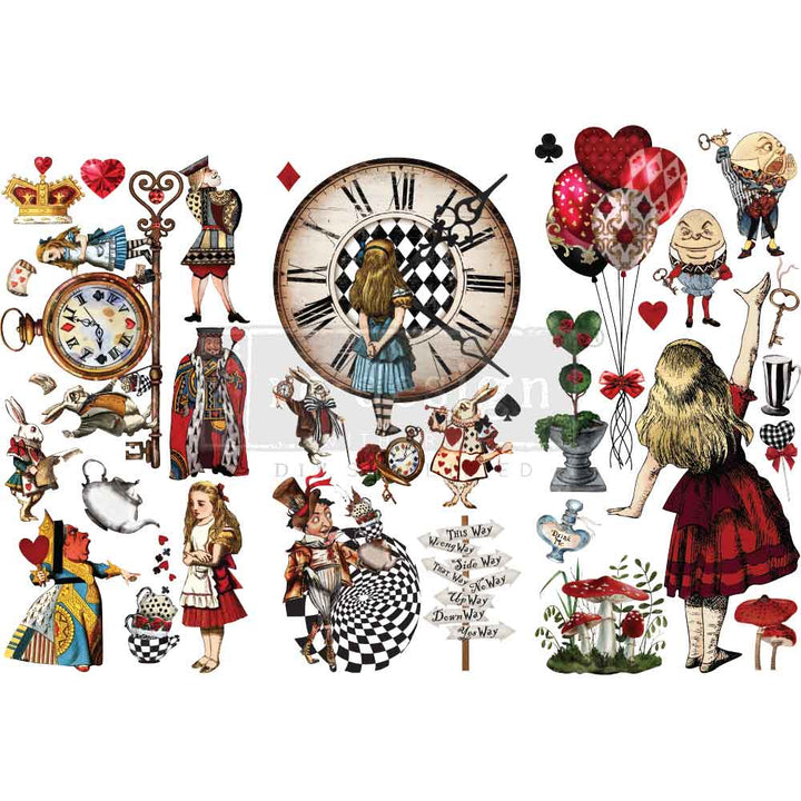 Redesign Transfer - ENCHANTED FANTASY (60.96cm x 88.9cm) - Rustic Farmhouse Charm