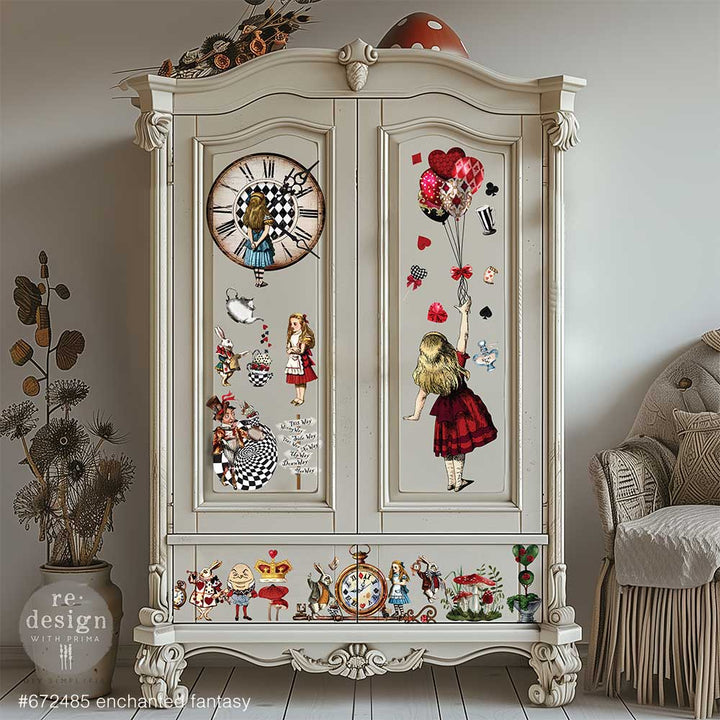 Redesign Transfer - ENCHANTED FANTASY (60.96cm x 88.9cm) - Rustic Farmhouse Charm