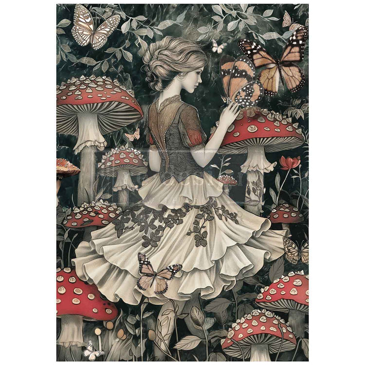 Redesign A1 Decoupage Fibre Paper - ENIGMATIC REALM (59.44cm x 84.07cm) - Rustic Farmhouse Charm