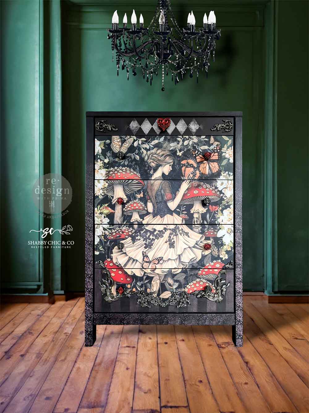 Redesign A1 Decoupage Fibre Paper - ENIGMATIC REALM (59.44cm x 84.07cm) - Rustic Farmhouse Charm