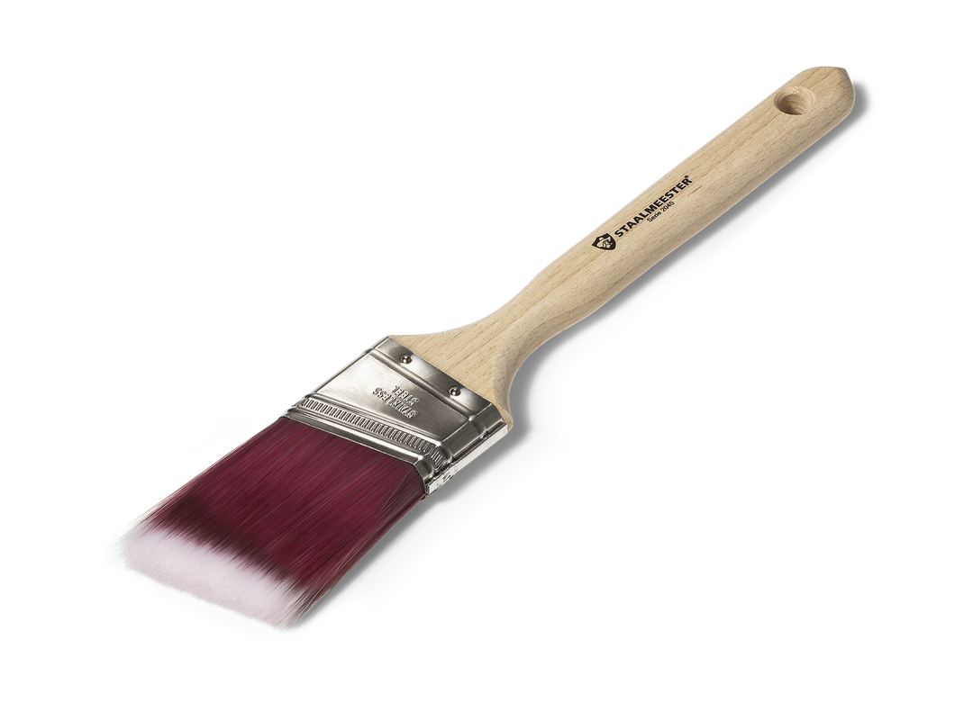 Staalmeester® Paintbrush EXQUISITE PEARL ANGLED 50mm (100% Synthetic) - 2024 #20 - Rustic Farmhouse Charm