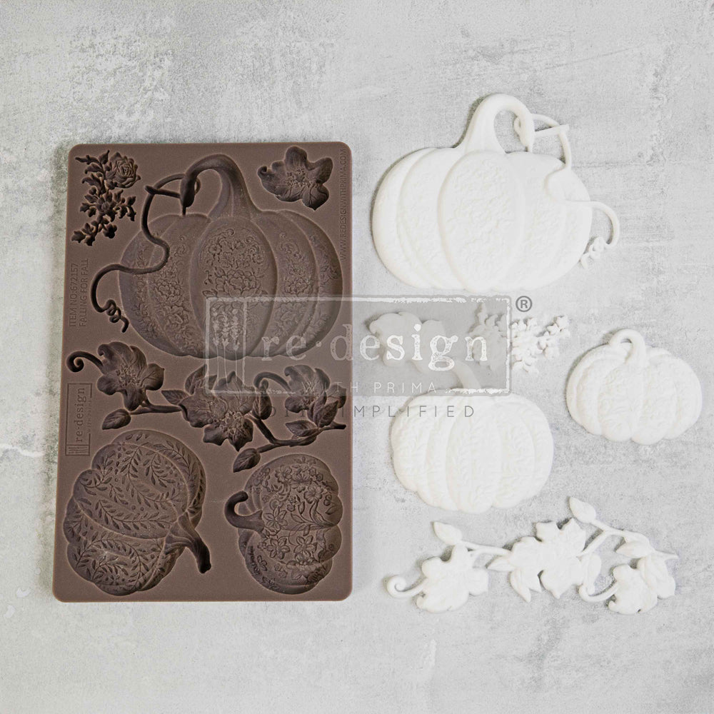 Redesign Mould - FALLING FOR FALL - Rustic Farmhouse Charm