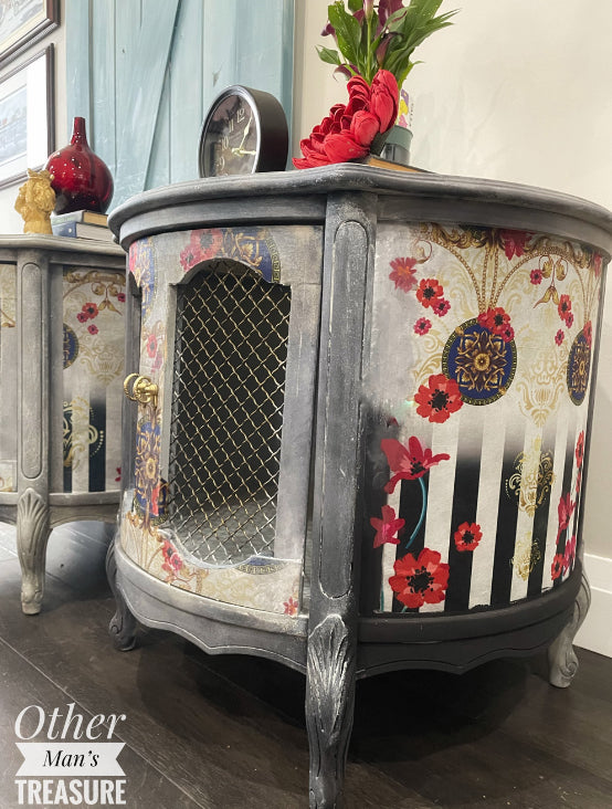 CECE FASHION & FLORA Redesign Decoupage Tissue Paper 48.26cm x 76.2cm - Rustic Farmhouse Charm