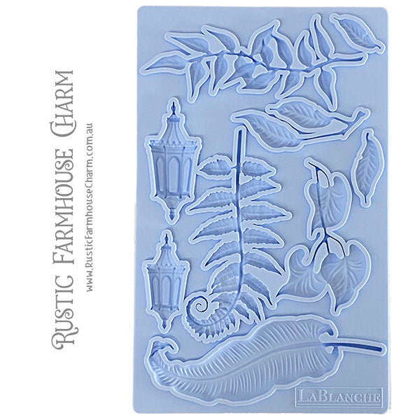 LaBlanche Mould - FERN (12.7 cm x 20.3 cm) - Rustic Farmhouse Charm