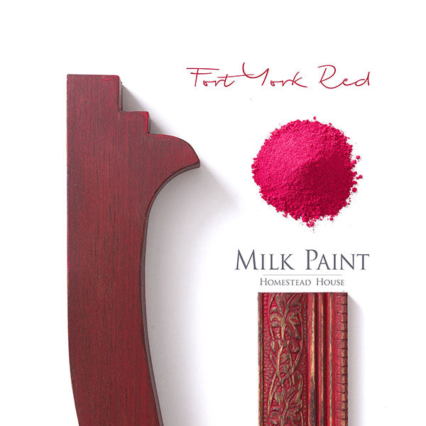Homestead House Milk Paint - FORT YORK RED - Rustic Farmhouse Charm