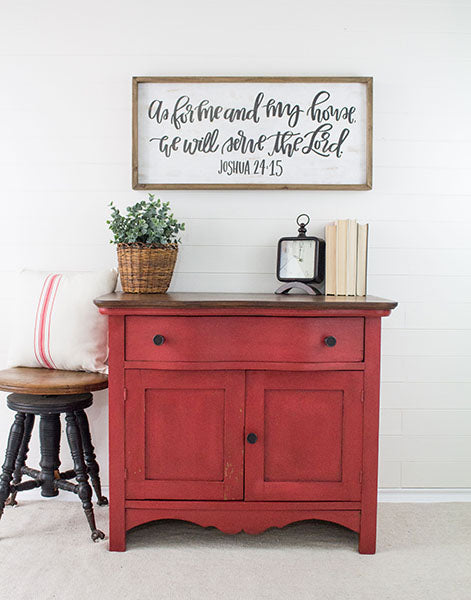 Homestead House Milk Paint - FORT YORK RED - Rustic Farmhouse Charm